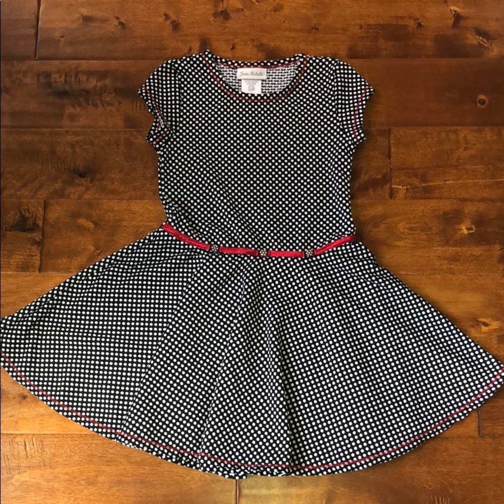 Black and white polka dot dress NEW